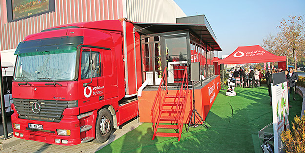 Vodafone Business Dijitalleşme Tır’ı Ankara’da