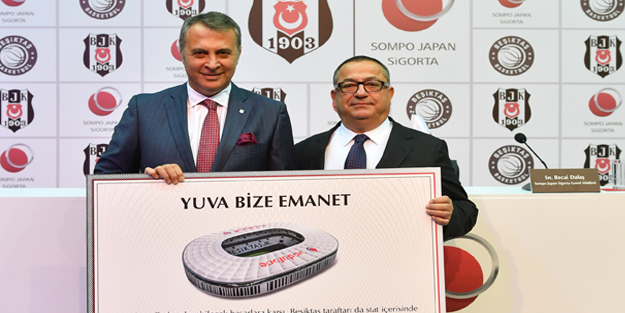 Vodafone Park ve stadyumdaki tüm taraftarları ikinci kez sigortalandı