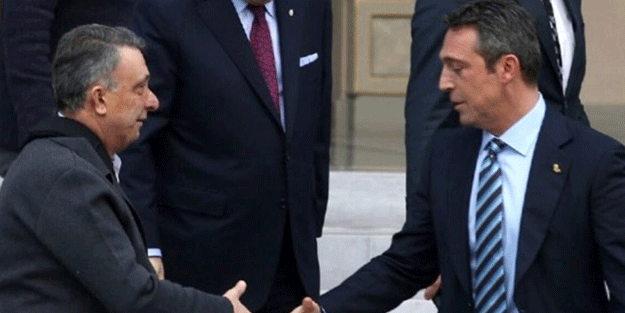 Vodafone Park'ta hareketlilik! Çebi ve Koç bir araya geldi