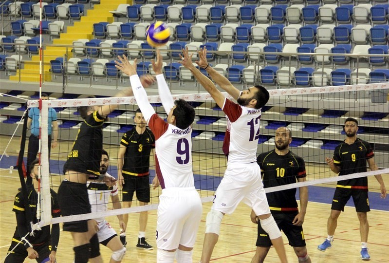 Voleybol 2. Lig yarı final müsabakaları sona erdi 