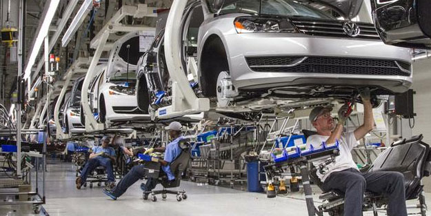 Volkswagen Avrupa'da üretimi askıya aldı