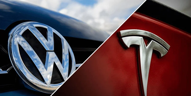 Volkswagen ve Tesla'da üretim durdu!