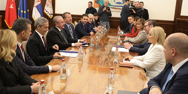 Vucic Türkiye'nin bölgedeki rolüne dikkat çekti! 'Barış ve istikrarı koruyan önemli ortak'