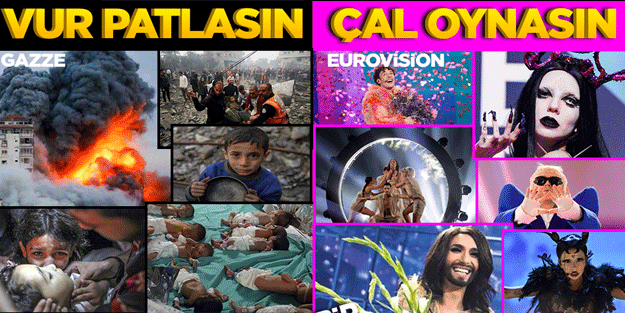 Vur patlasın çal oynasın! Bir yanda soykırım bir yanda ucube! İşte dünyanın geldiği son nokta