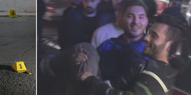 Vurulan genç ambulansa bindirilirken şarkı söyledi