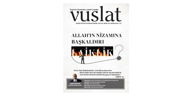 Vuslat Dergisi'nden laikliği eleştiri dosyası