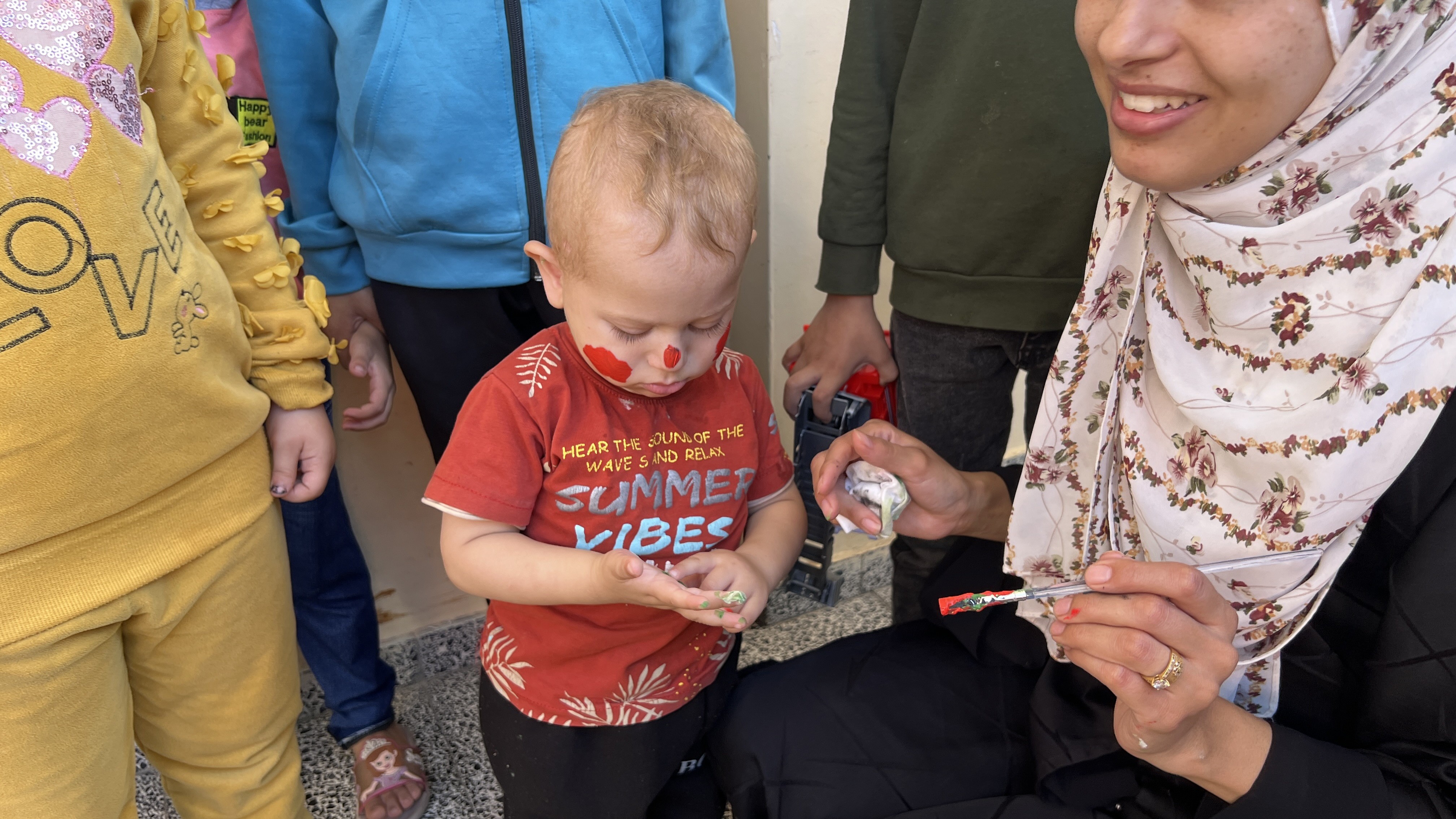 Vuslat Derneği Gazze'deki çocuklar için etkinlik düzenledi