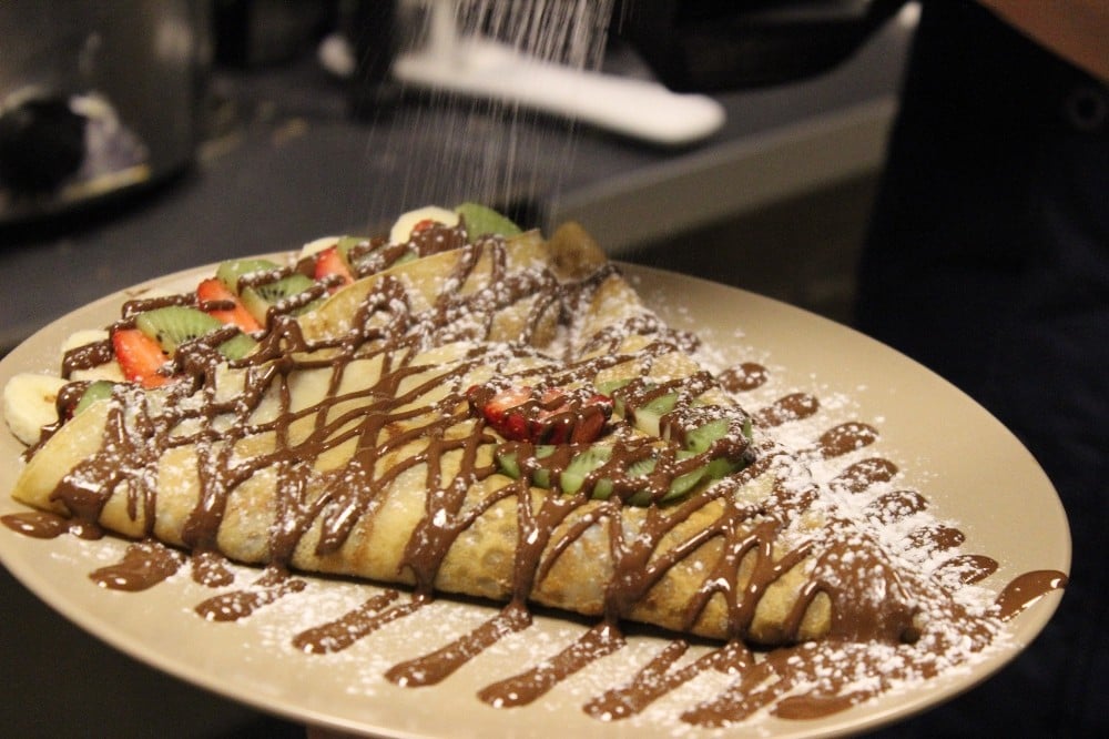 Waffle yerine yeni trend ’çikolatalı krep’ 