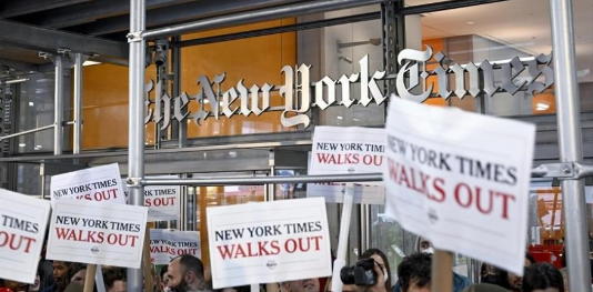Washington Post gazetesi çalışanları 1970'lerden bu yana ilk defa grev yaptı