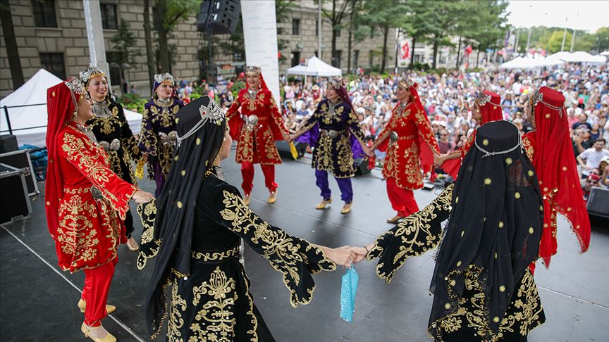 Washington'da Geleneksel Türk Festivali'i büyük ilgi görüyor