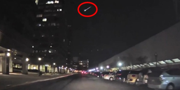Washington'da meteor paniği