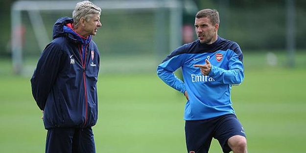Wenger: Podolski Galatasaray'da başarılı olacak