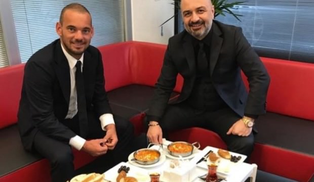 Wesley Sneijder: Türk yemeklerini tercih ediyorum
