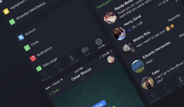 Whatsapp'a gece modu geliyor!