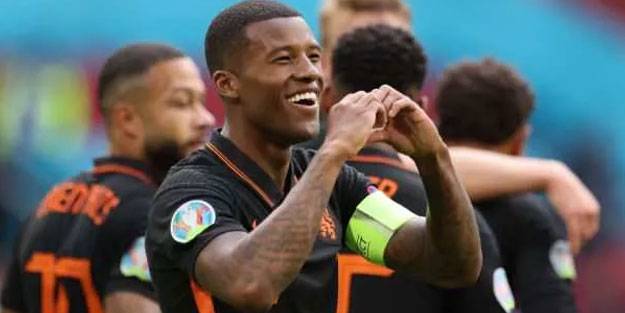 Wijnaldum Hollanda tarihine adını yazdırdı