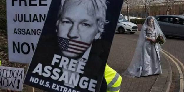 WikiLeaks'in kurucusu Assange hapishanede evlendi