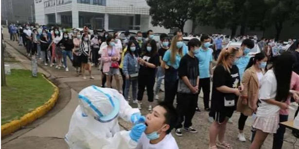 Wuhan'da şaşkına çeviren görüntü