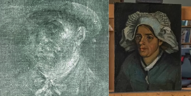 X-ray ile incelenen 150 yıllık tablodan gizli insan yüzü çıktı!