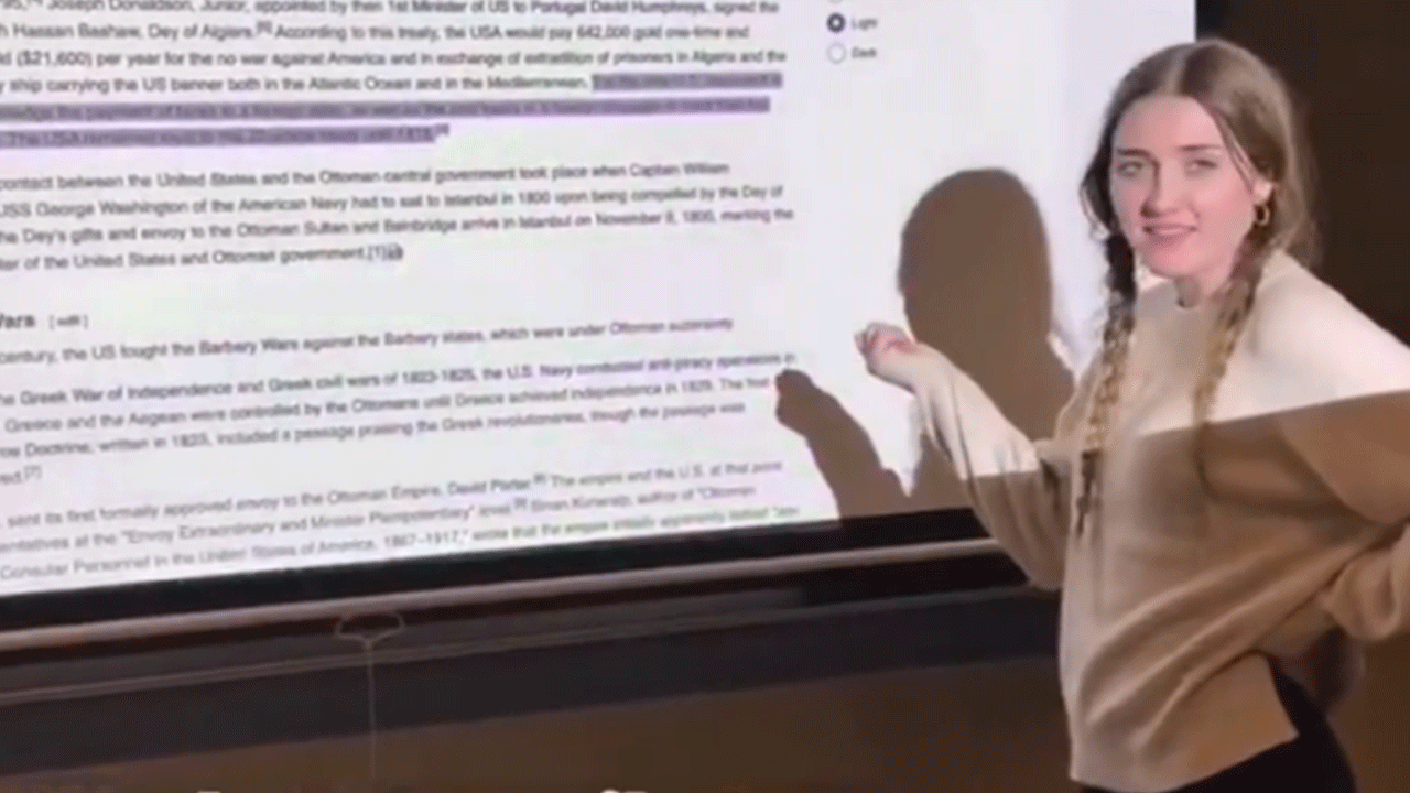 Ya işte böyledir bu işler… ABD’nin Osmanlı’ya vergi ödediğini öğrenen ABD’li öğrenci böyle şaşırdı!