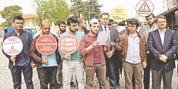 Yabancı öğrencilerden “Ümmete Barış Çağrısı”