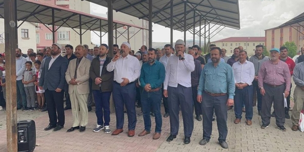Yağmur duası esnasında yağmur başladı!