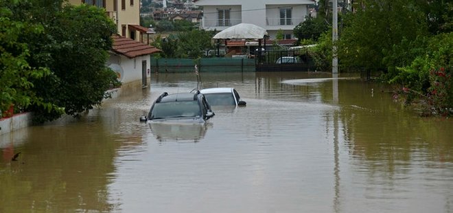 Yağmur en çok o ilçeyi vurdu