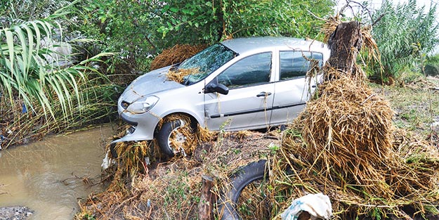 Yağmur yağdı, böyle oldu