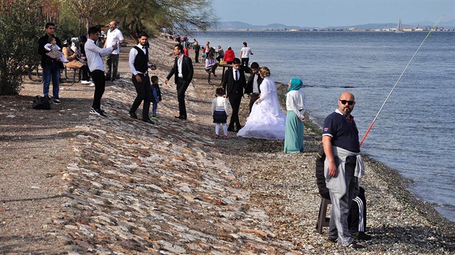 Yağmur yerini güneşe bıraktı