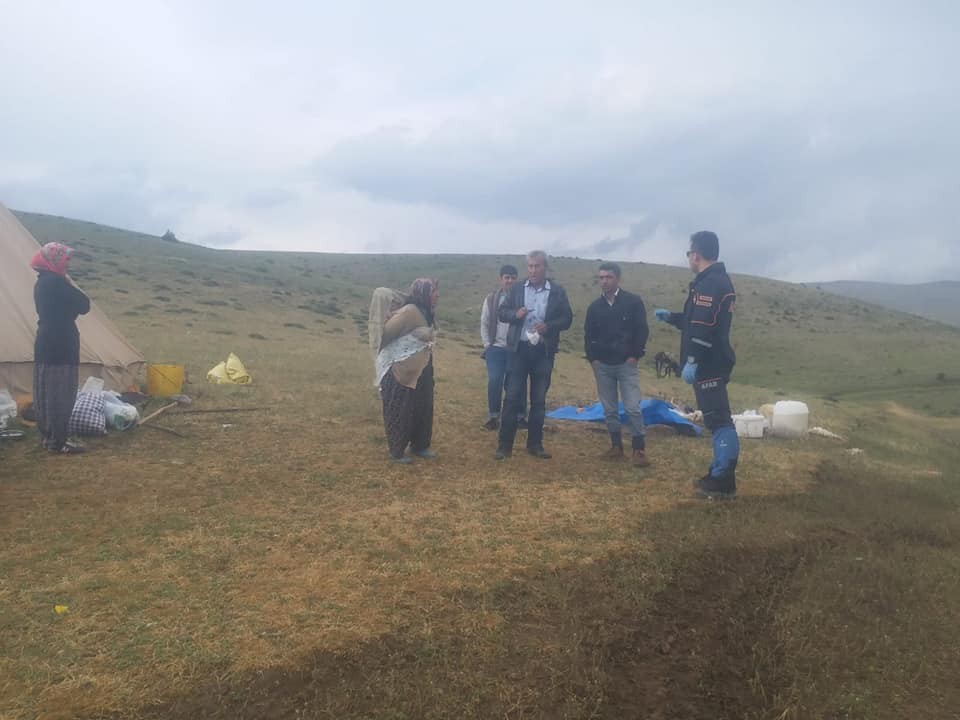 Yağmurdan dolayı yaylada mahsur kalan 6 kişiyi AFAD kurtardı 