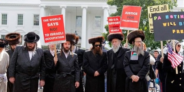 Yahudilerden İsrail'e protesto