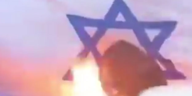 Yahudilerden katil İsrail'e tepki! Bayrağı ateşe verdiler