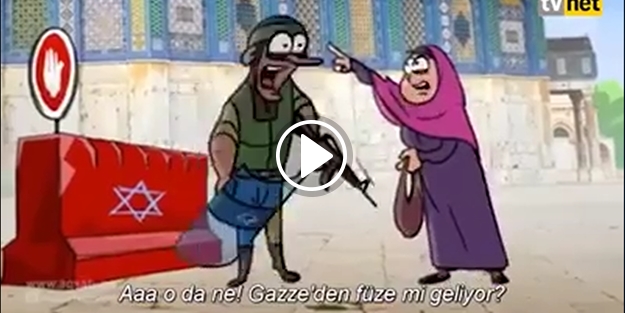 Yahudileri çıldırtan animasyon!