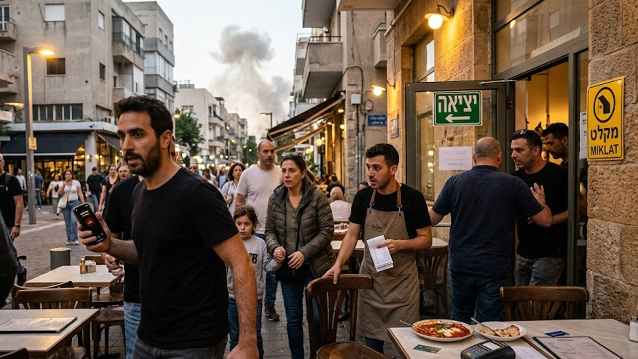 Yahudinin kafası ancak hırsızlığa çalışır: Siren çalınca hesabı ödemeden kaçıyorlar!