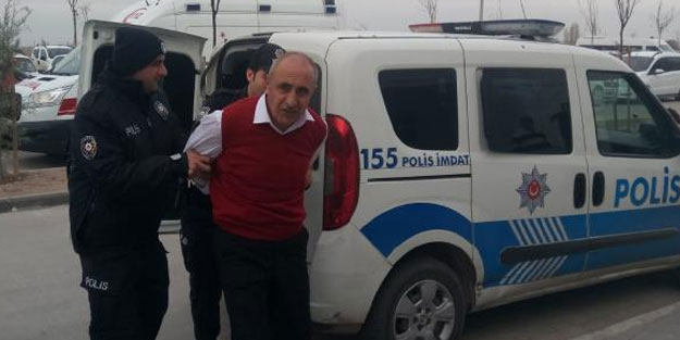 Yakalanacağını anlayınca polise yumrukla saldırdı