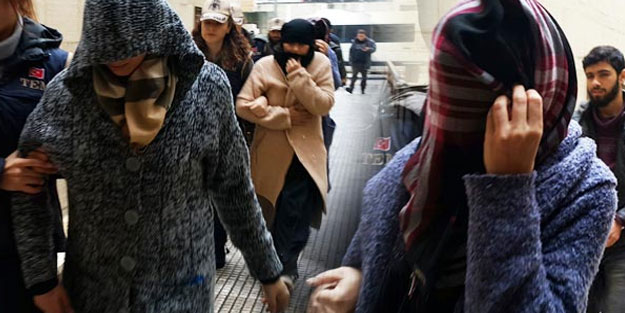 Yakalanan DAEŞ'li kadın teröristlerden şok ifadeler! 'Dullar vakfı' kurmuşlar