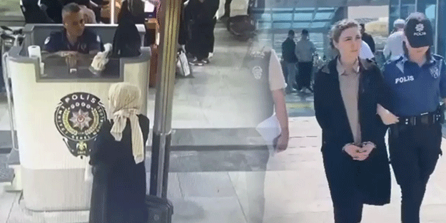 Yakalanınca başörtüsünü çıkardı! Betül Yaşar, yurt dışına kaçarken yakalandı