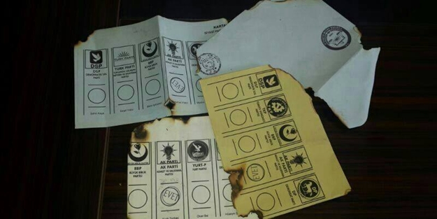 Yakılan oy pusulaları AK Parti'yi harekete geçirdi