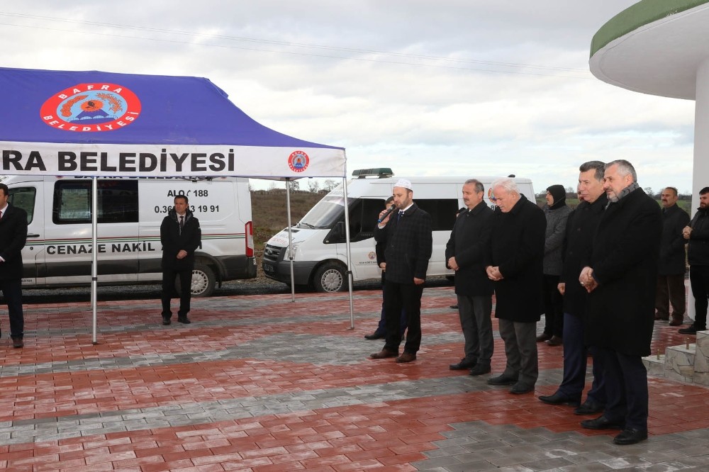Yakıntaş Mezarlığı Mescidi dualarla açıldı 