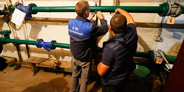 Yaklaşan kış öncesi Ukrayna'da hazırlık