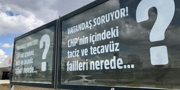 Yalan siyasetin merkezi CHP'nin skandal afişlerine Ağrı'dan bomba kapak