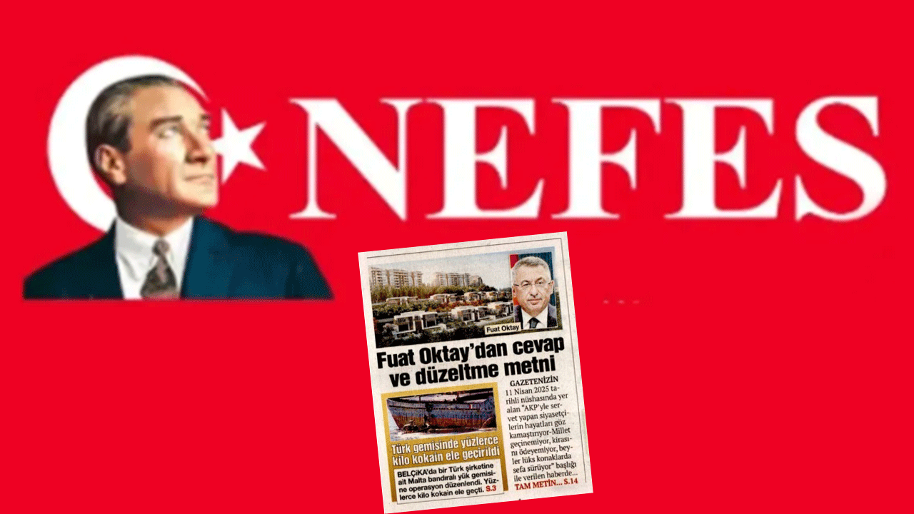 Yalan ve iftira mahkemeden döndü? Nefes Gazetesi de tekzip manyağı oldu