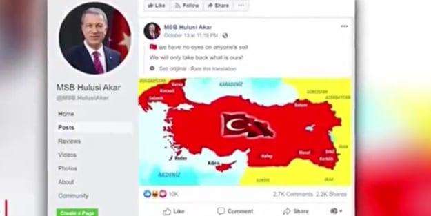 Yalan ve iftiraya tam gaz devam! Sahte Türkiye haritası ABD'yi korkuttu