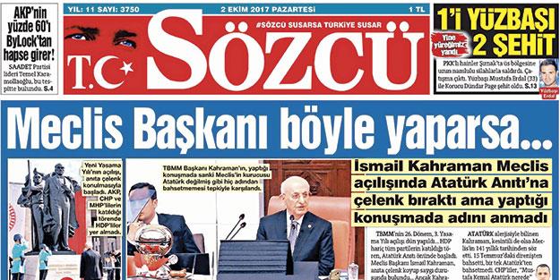 Yalanın ‘Sözcü’sü