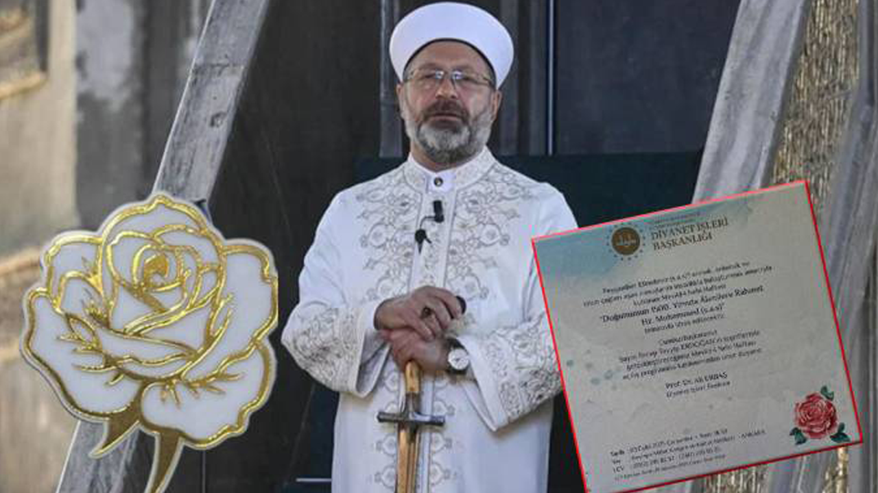 Yalanın Sözcüsü ile yalan çukuru sosyal medyadan bir algı operasyonu daha: Diyanet'e 'Altın varaklı davetiye' iftirası