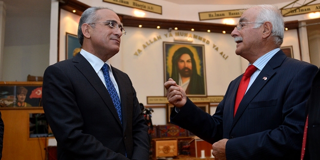 Yalçın Topçu'dan sürpriz ziyaret