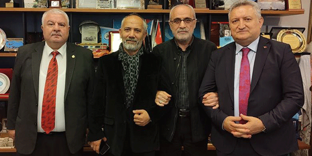 Yalçın Topçu’ya ziyaret! 'Hayırlı olsun' temennisinde bulundu