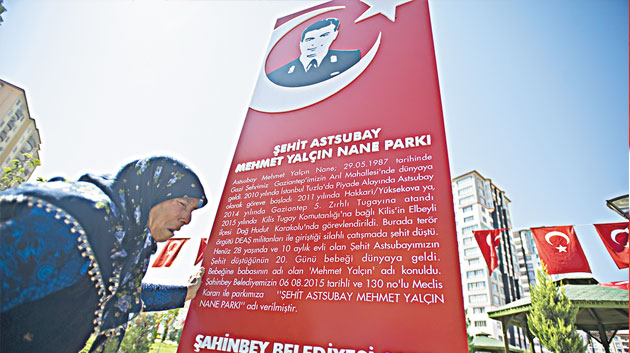 'Yalçın'ım kalk oğlun seni bekiyor'