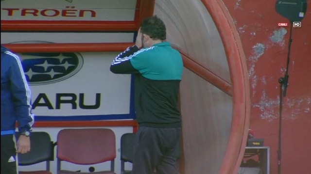 Yalçın'ın yıkıldığı anlar