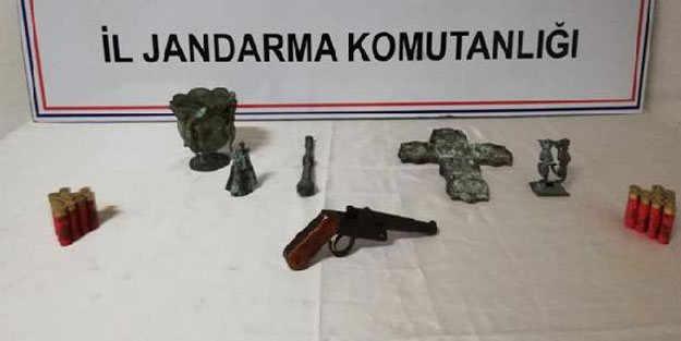 Yalova'da 238 parça tarihi eser ele geçirildi