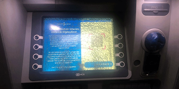 Yalova'da akli dengesi yerinde olmayan şahıs yeniden ATM'lere zarar verdi